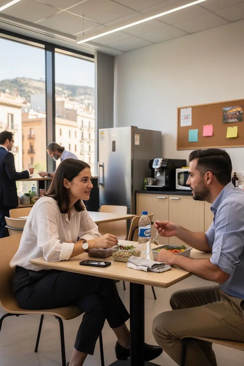 Observando el acceso a la comida en estilos de vida acelerados.